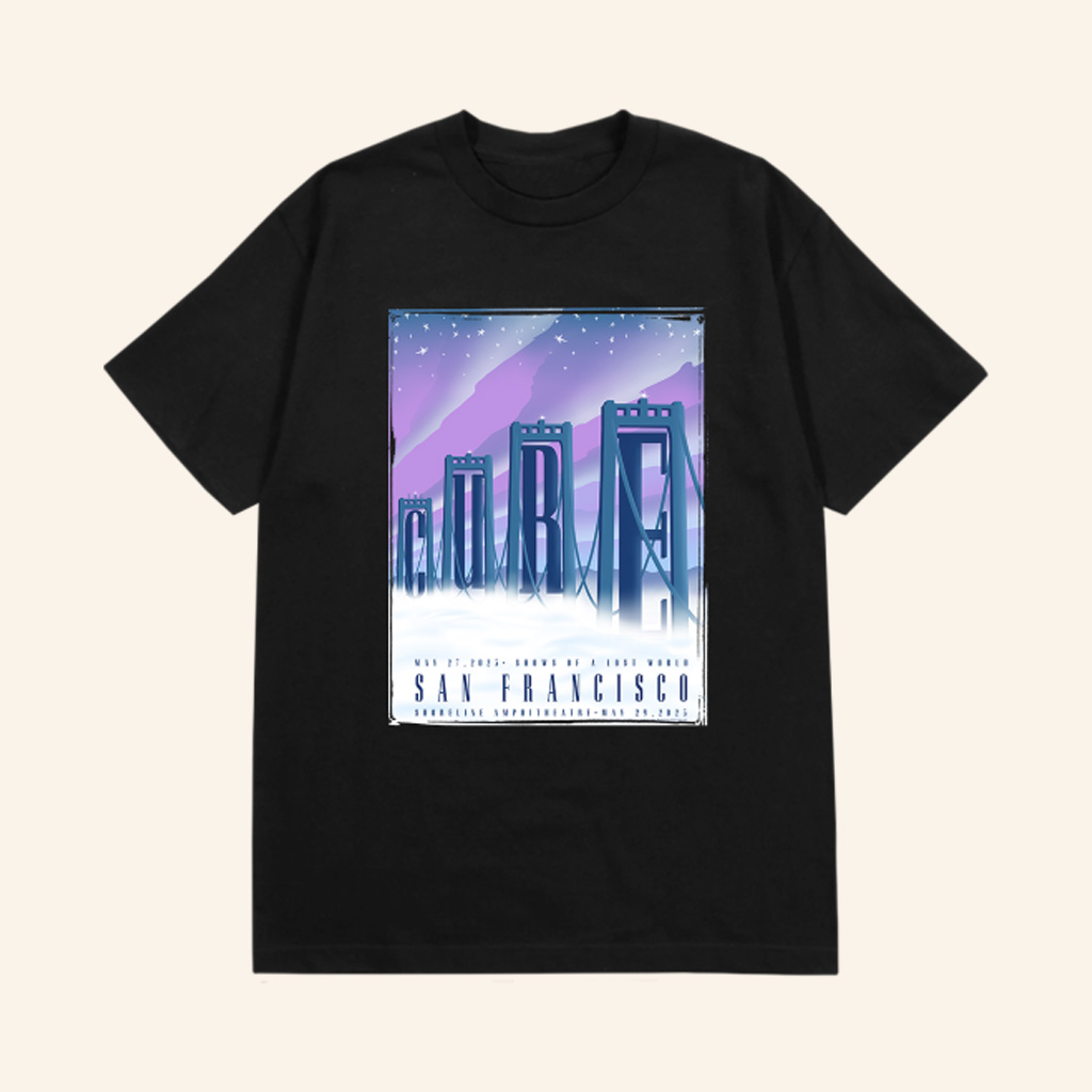 The Cure Merch San Francisco Night 2 Event T-Shirt Best Christmas Gifts For Men The Cure Merch San Francisco Night 2 Event T-Shirt Best Christmas Gifts For Men