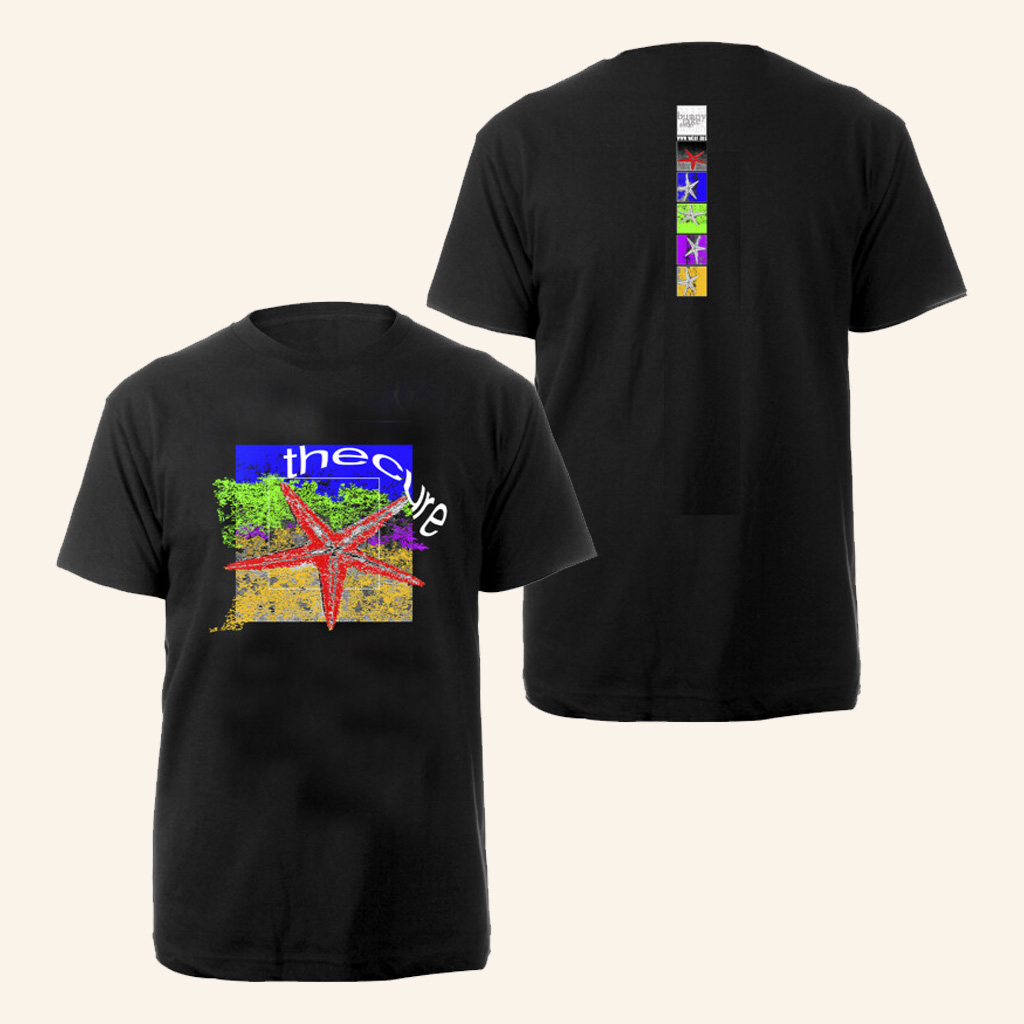 The Cure Merch Starfish Charity T-Shirt Cool Christmas Gifts For Guys The Cure Merch Starfish Charity T-Shirt Cool Christmas Gifts For Guys