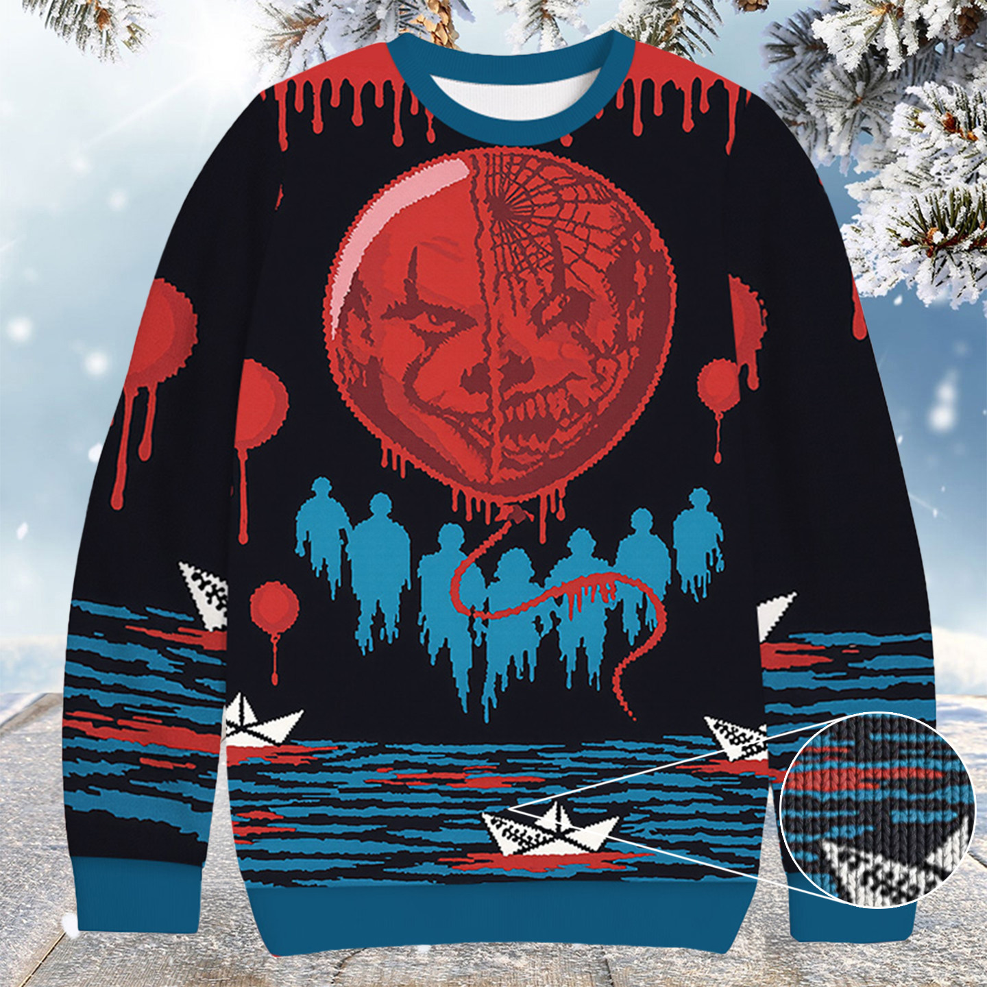 The Dancing Clown Christmas Ugly Sweater Christmas Presents For Brother