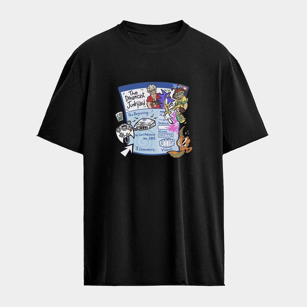 The DC Junkyard x Animated AF Web 2K5 T-Shirt Fan Apparel Gifts For Son