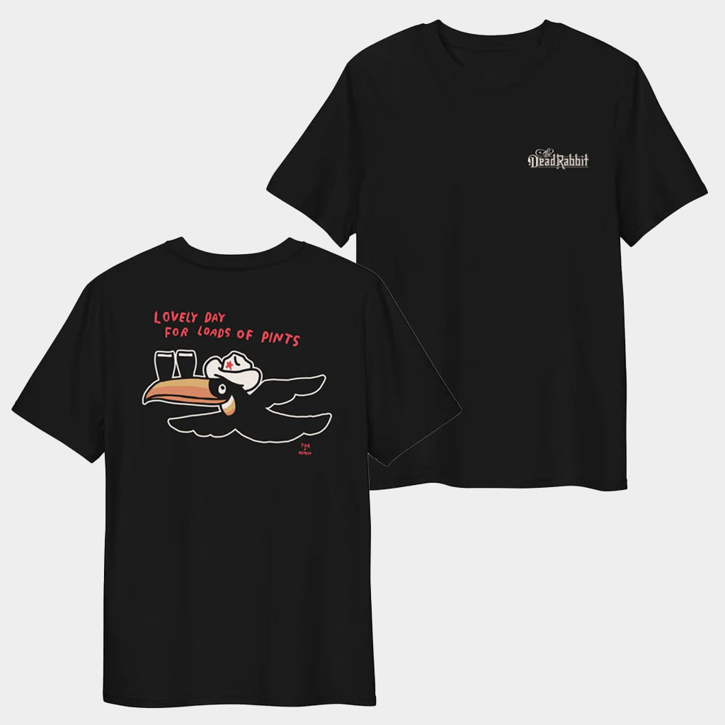 The Dead Rabbit Merch Austin Texas Cowboy Toucan T-Shirt The Dead Rabbit Shirt Him Gifts