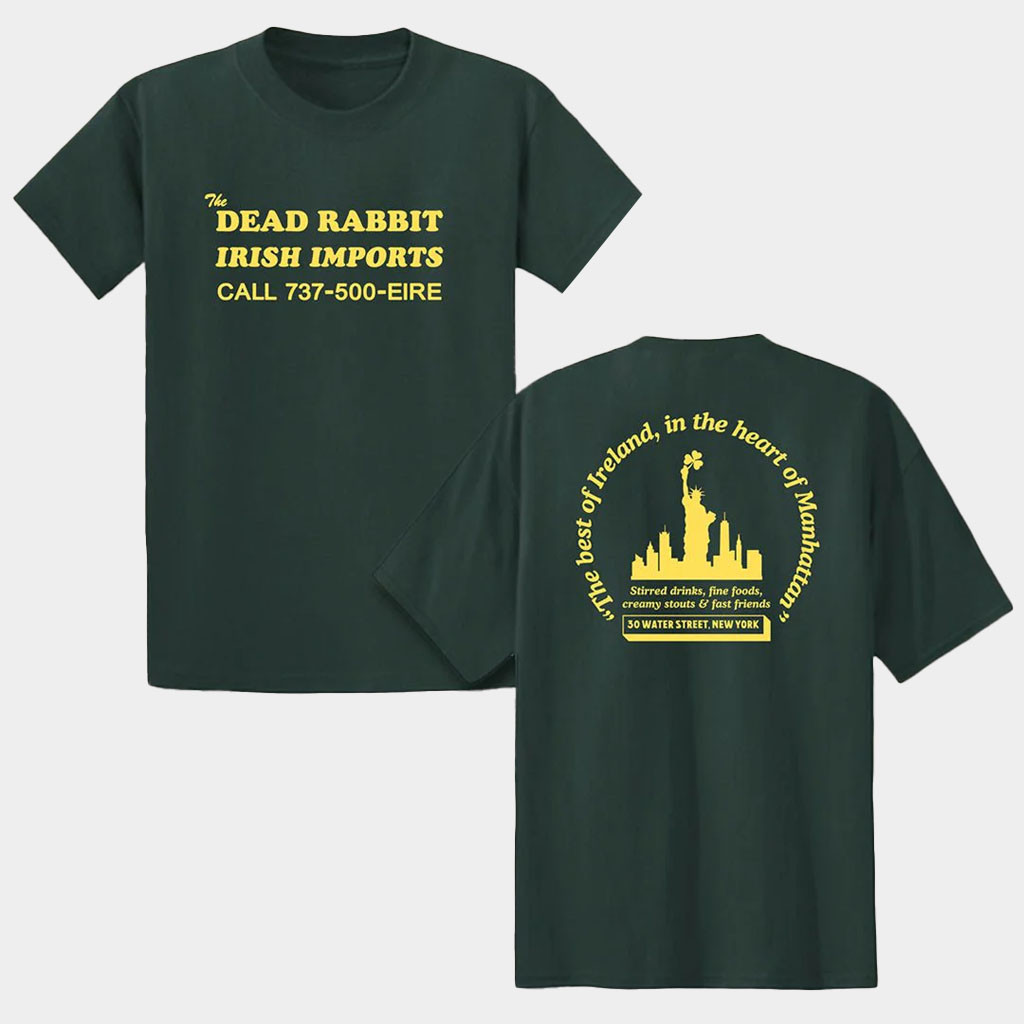 The Dead Rabbit Merch The Dead Rabbit Irish Imports Manhattan T-Shirt Gifts For BFF