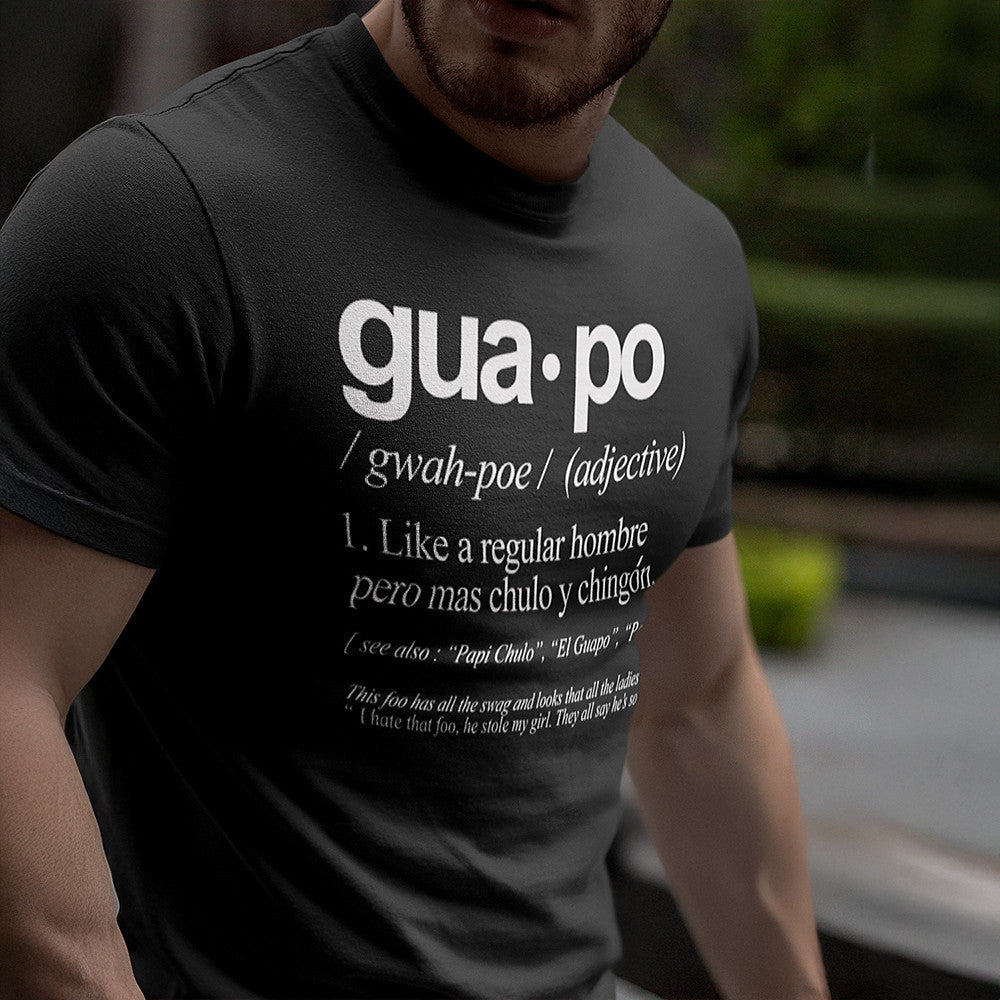 The Definition Of Guapo T-Shirt Funny Guapo Shirt Vintage Halloween Apparel Gifts For Boyfriend