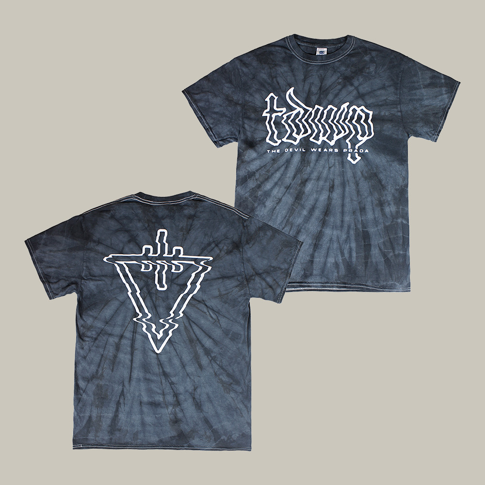 The Devil Wears Prada Merch Glitch Dye Tee T-Shirt Metalcore Band Shirt Fan Gifts