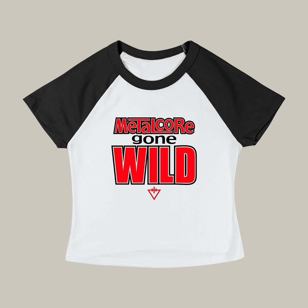 The Devil Wears Prada Merch Gone Wild Baby Doll Baby Tee Music Fan Merch