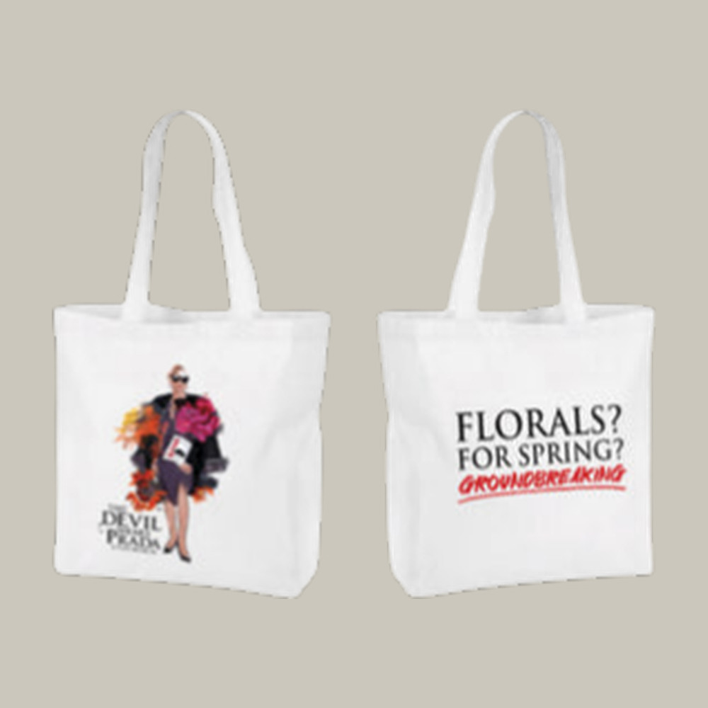 The Devil Wears Prada Merch Miranda Tote Bag Florals For Spring The Devil Wears Prada Merch