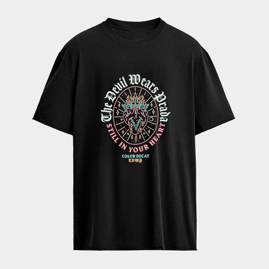 The Devil Wears Prada Still In Your Heart Color Decay T-Shirt Fan Merch Gifts For BFF