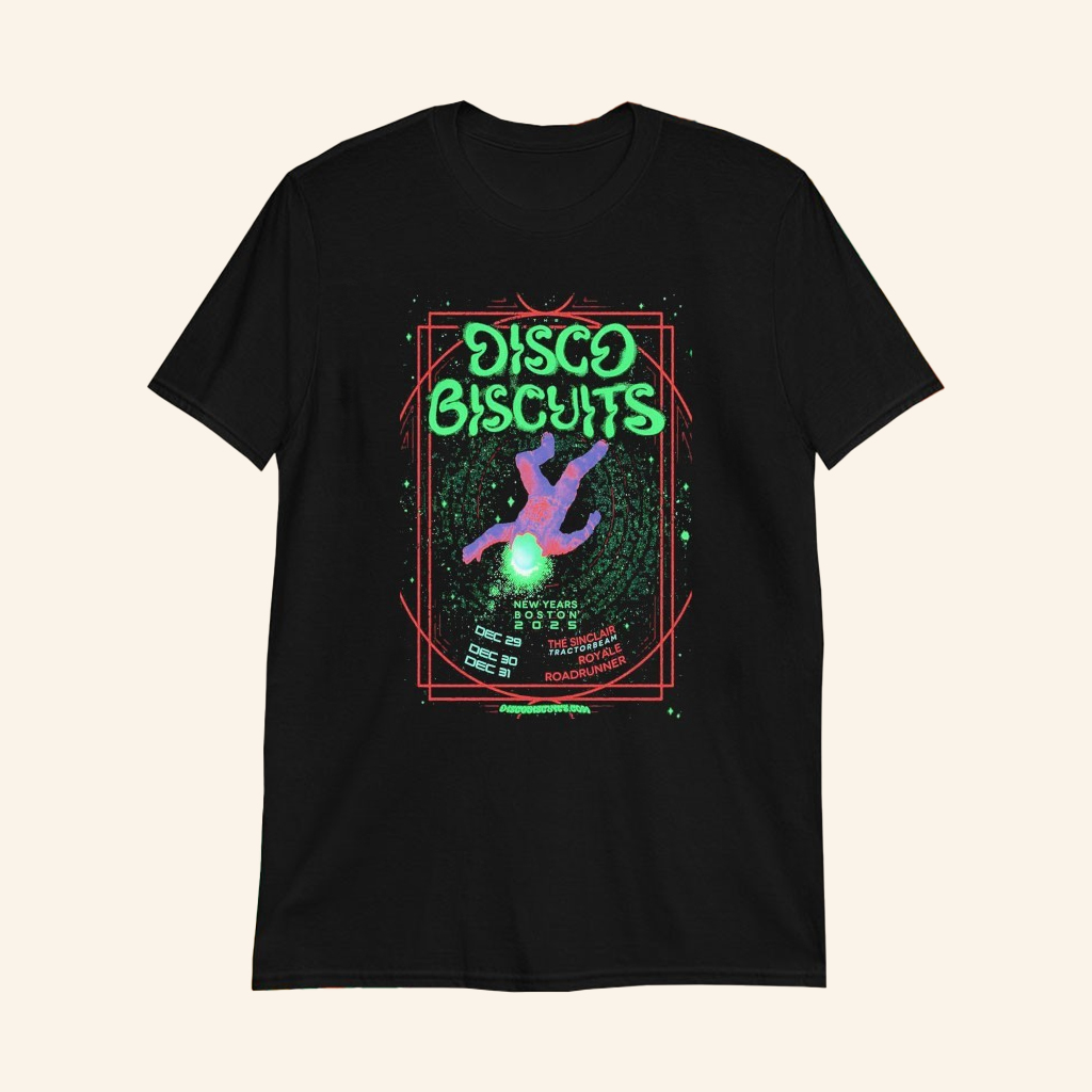 The Disco Biscuits Jun 18 2025 Bearsville Theater in Woodstock NY T-Shirt Disco Biscuits Merch