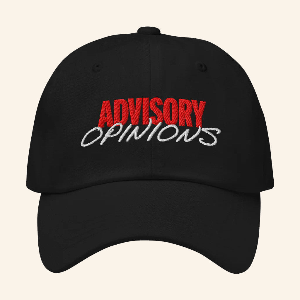 The Dispatch Merch Advisory Opinions Embroidered Black Hat Gifts For Dad The Dispatch Merch Advisory Opinions Embroidered Black Hat Gifts For Dad