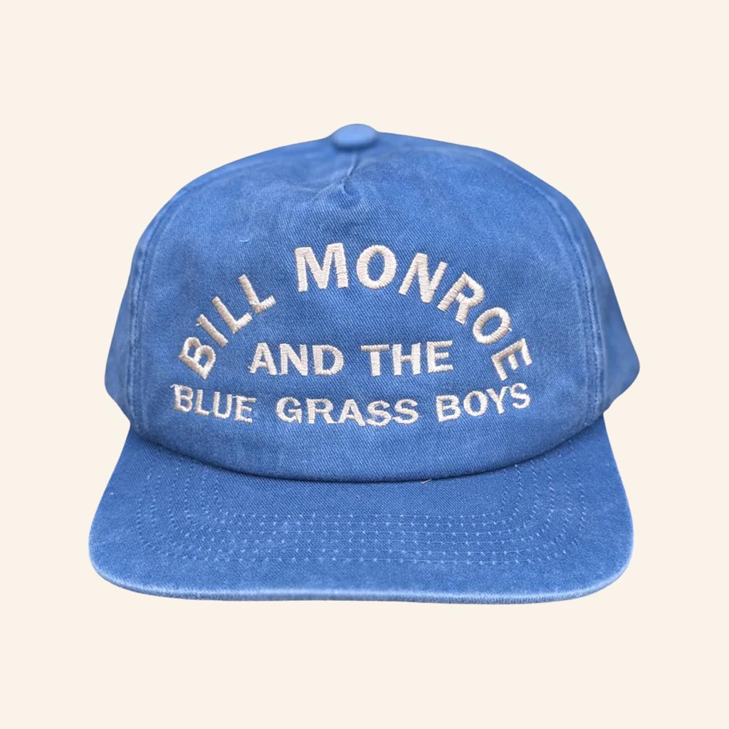 The Dome Swap Merch Embroidered Bill Monroe And The Blue Grass Boys Hat Gifts For Him