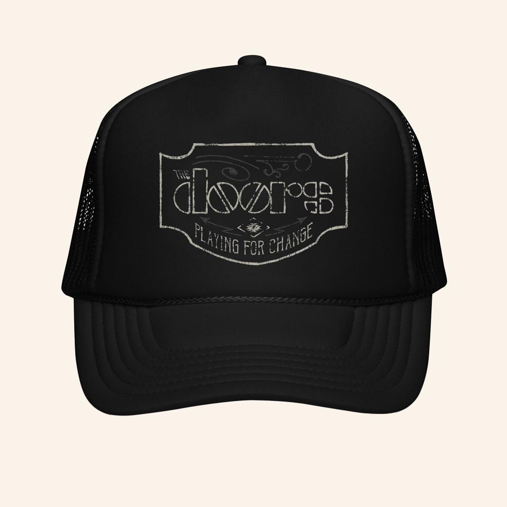 The Doors Merch Riders On The Storm Trucker Hat Best Gifts For Brother