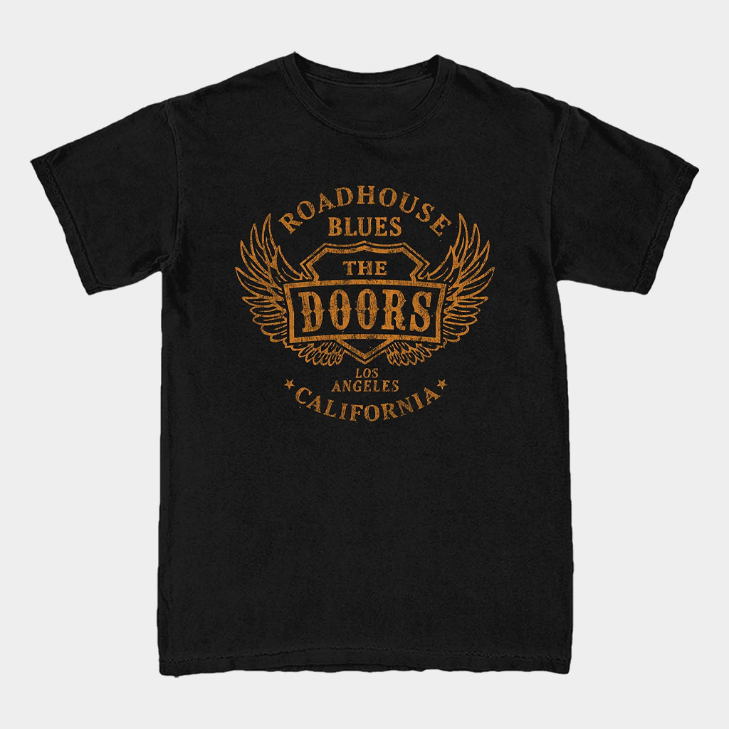 The Doors Merch Roadhouse Blues The Doors T-Shirt Gift Ideas For Husband The Doors Merch Roadhouse Blues The Doors T-Shirt Gift Ideas For Husband