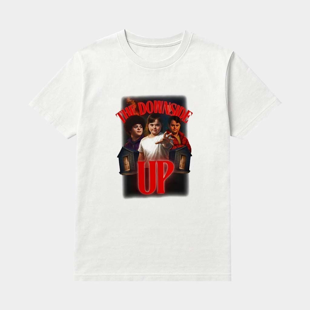 The Downside Up Stranger Things Down Syndrome Shirt Stranger Things Merch Fan Gifts