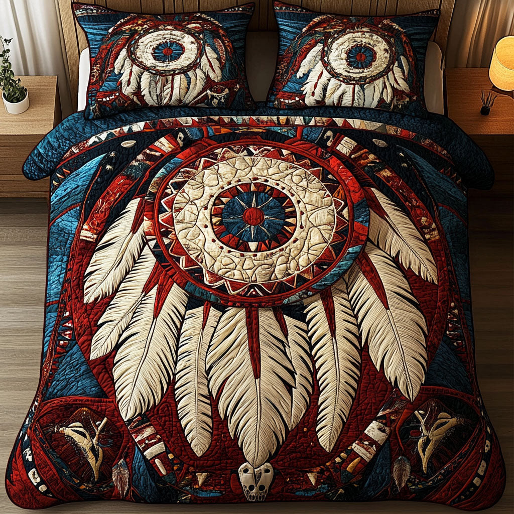 The Dream Protector Quilted Bedding Set Bed Room Decoration Native American Related Presents
