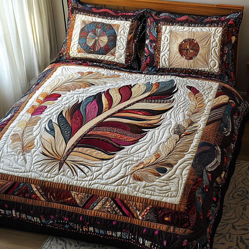 The Dream Snare Quilted Bedding Set Holiday Duvet Covers Cool Native American Presents