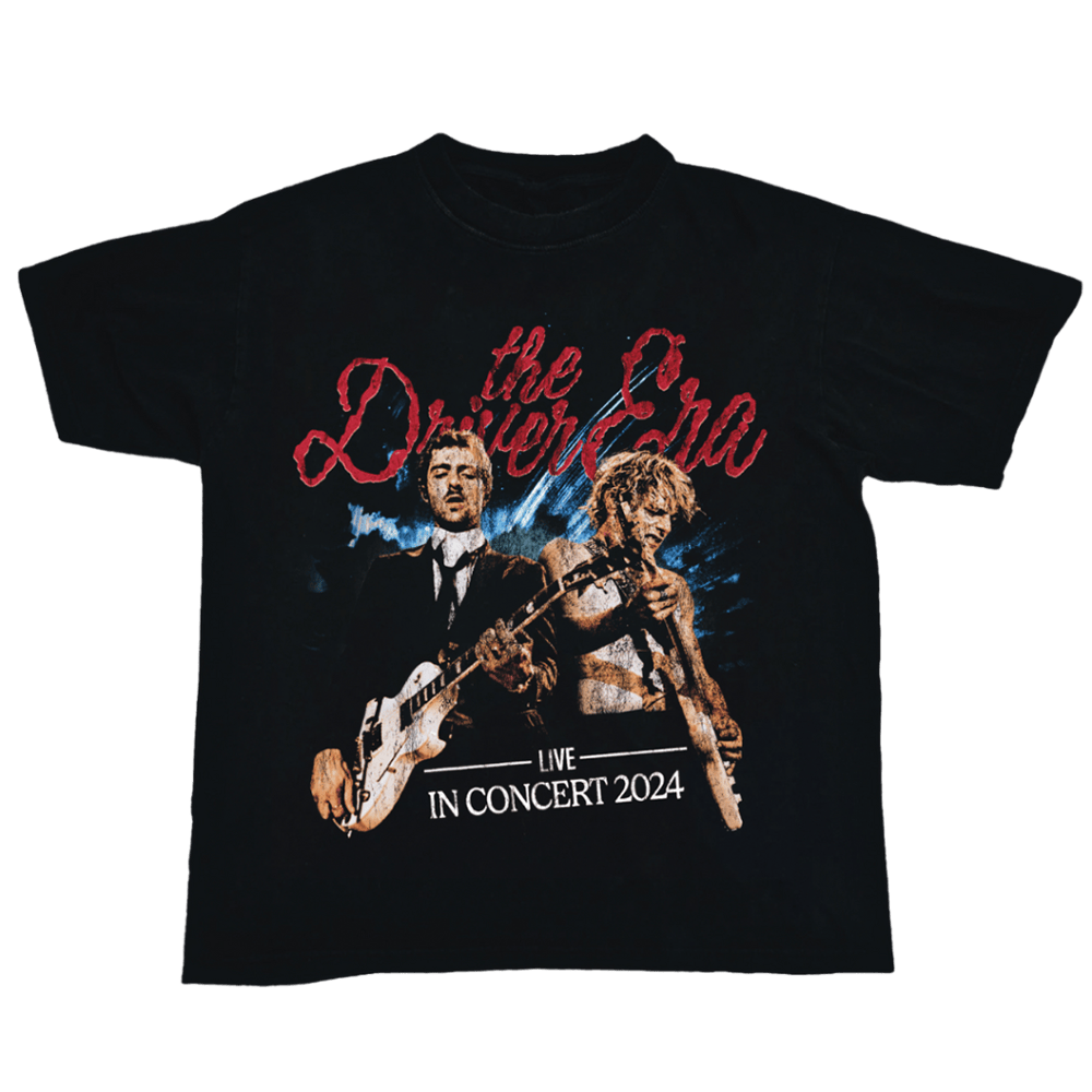 The Driver Era Merch The Driver Era Live In Concert 2024 T-Shirt Top Father's Day Gifts