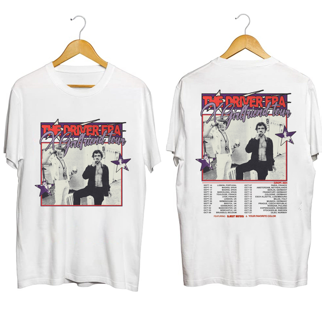 The Driver Era X Girlfriend Tour Shirt Fan Merch Present For Son