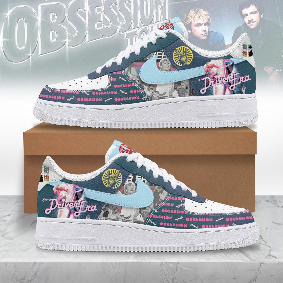 The Drivers Era Obsession AF1 Sneaker Gifts For Music Enthusiasts
