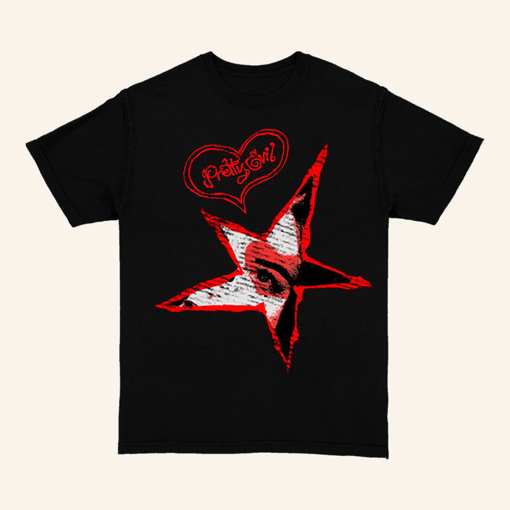 The Ellise Merch Pretty Evil Double Logo T-Shirt Gifts For Friends The Ellise Merch Pretty Evil Double Logo T-Shirt Gifts For Friends