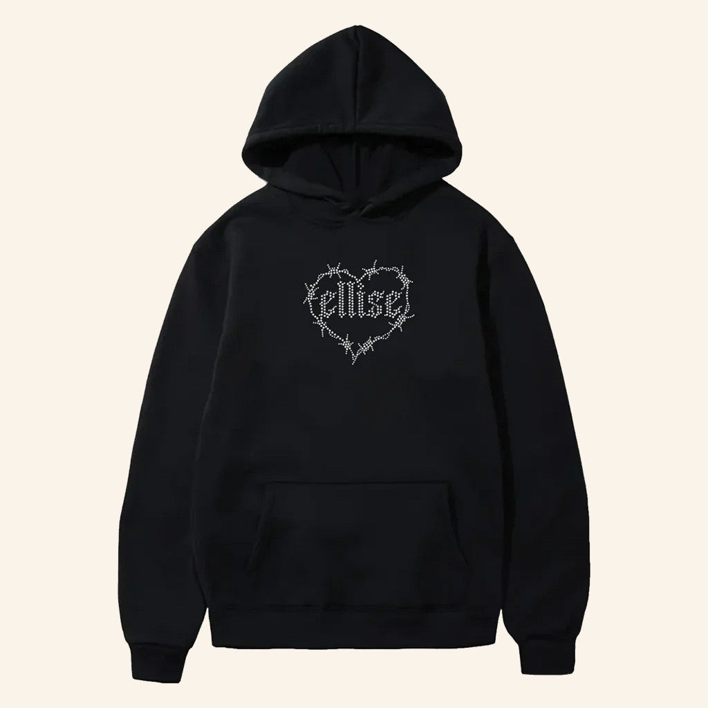 The Ellise Merch Rhinestone Ellise Hoodie Gift Ideas For Girlfriend The Ellise Merch Rhinestone Ellise Hoodie Gift Ideas For Girlfriend