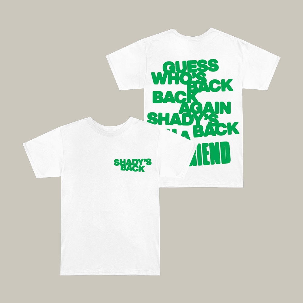 The Eminem Show Shady's Back T Shirt Eminem Clothes Music Gift For Boyfriend