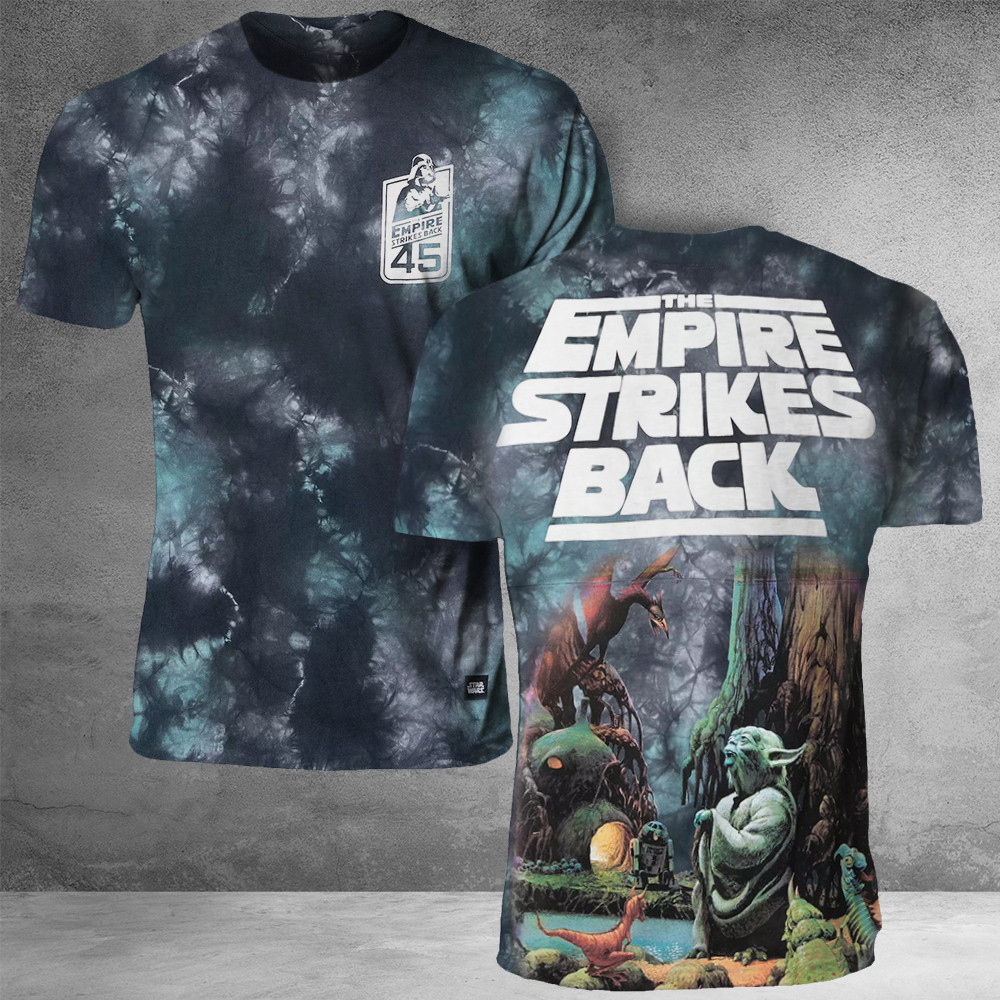 The Empire Strikes Back 45th Anniversary Tie-Dye Spirit T-Shirt Best Gift For Fan Lovers