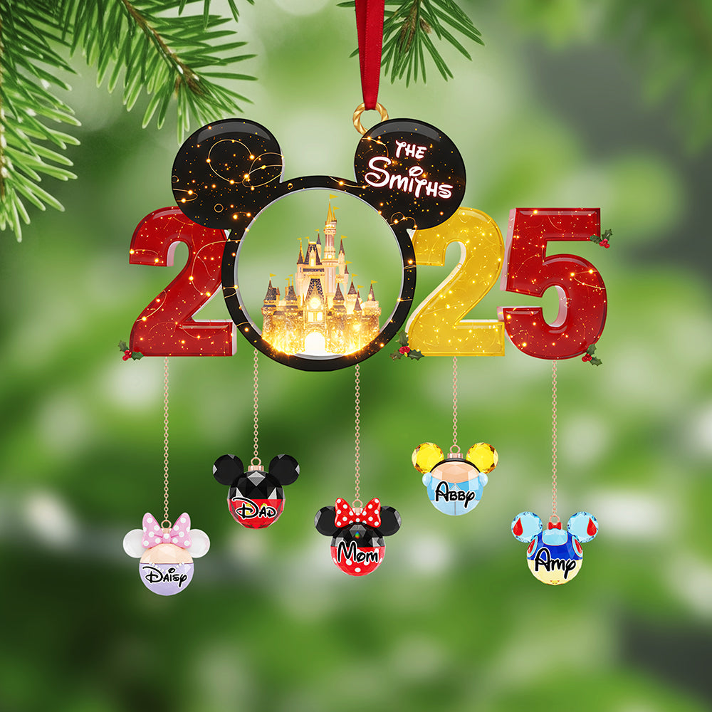 The Family Acrylic Christmas Ornament - Personalized Gifts For Family - Xmas Ornament Gift The Family Acrylic Christmas Ornament - Personalized Gifts For Family - Xmas Ornament Gift