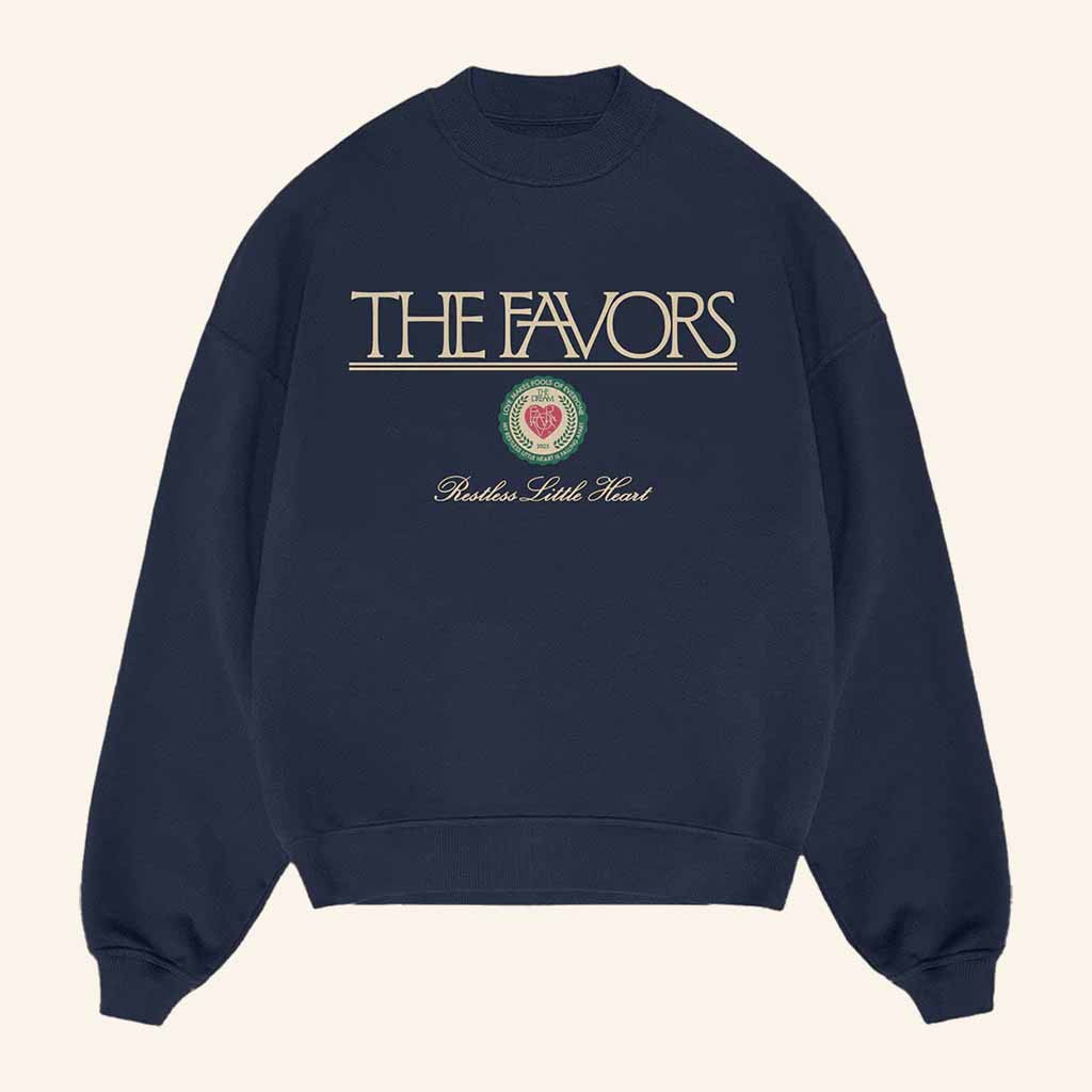 The Favors Merch Restless Little Heart Sweatshirt Best Christmas Gifts For Him The Favors Merch Restless Little Heart Sweatshirt Best Christmas Gifts For Him