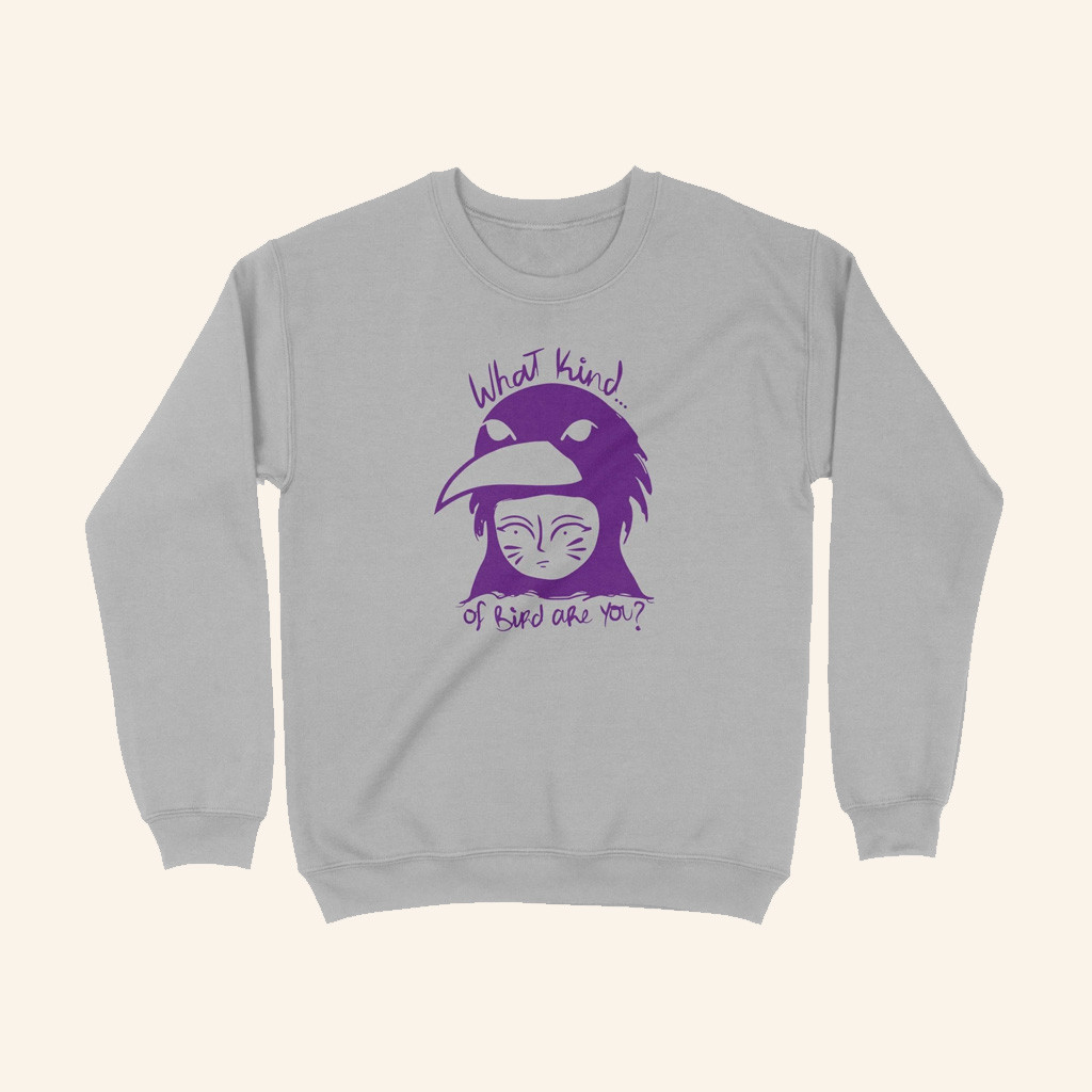 The Films Point Merch What Kind Of Bird Are You Moonrise Kingdom Sweatshirt Friends Gifts