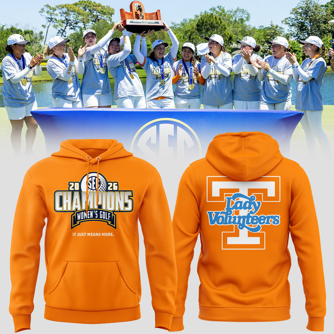 The First Time Tennessee SEC Women's Golf Championship Hoodie Golf Apparel Gift For Him