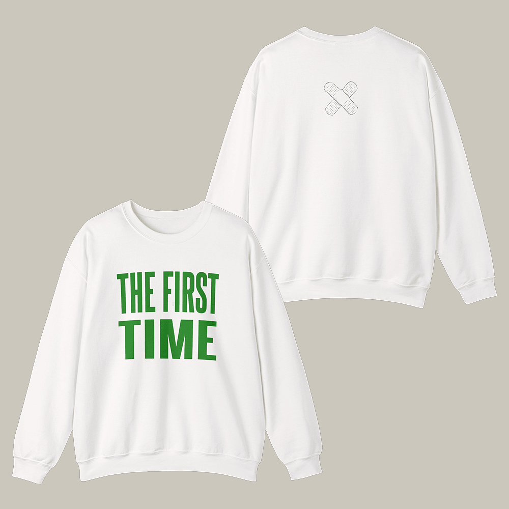 The First Time The Kid Laroi Sweatshirt Music Album Apparel The Kid Laroi Clothing Line