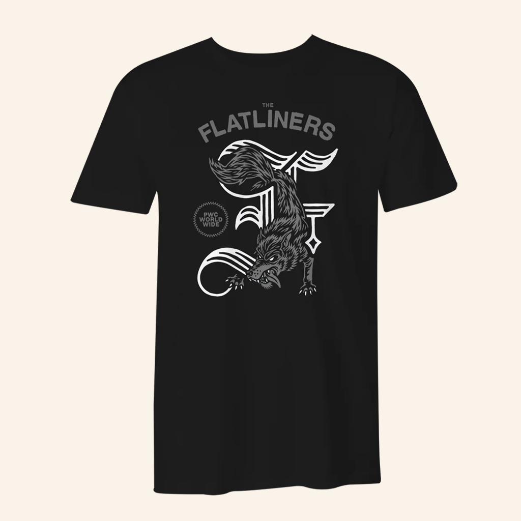 The Flatliners PWC Worldwide T-Shirt The Flatliners Merch Best Gifts For Rock Lovers