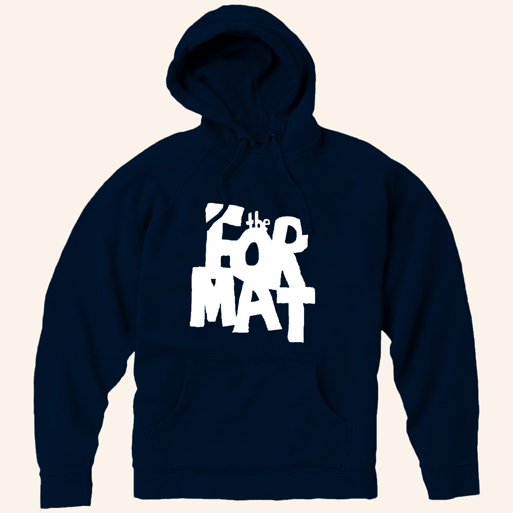 The Format Merch Big Red Hoodie Music Gift Ideas For Rock Music Lovers