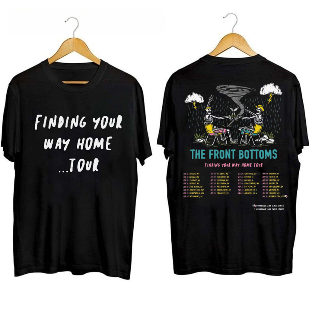 The Front Bottoms Finding Your Way Home Tour Shirt The Front Bottoms Merch Gifts For Dad