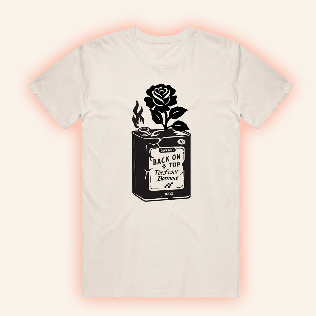 The Front Bottoms Merch Back On Top Natural T-Shirt Gifts For Friends The Front Bottoms Merch Back On Top Natural T-Shirt Gifts For Friends