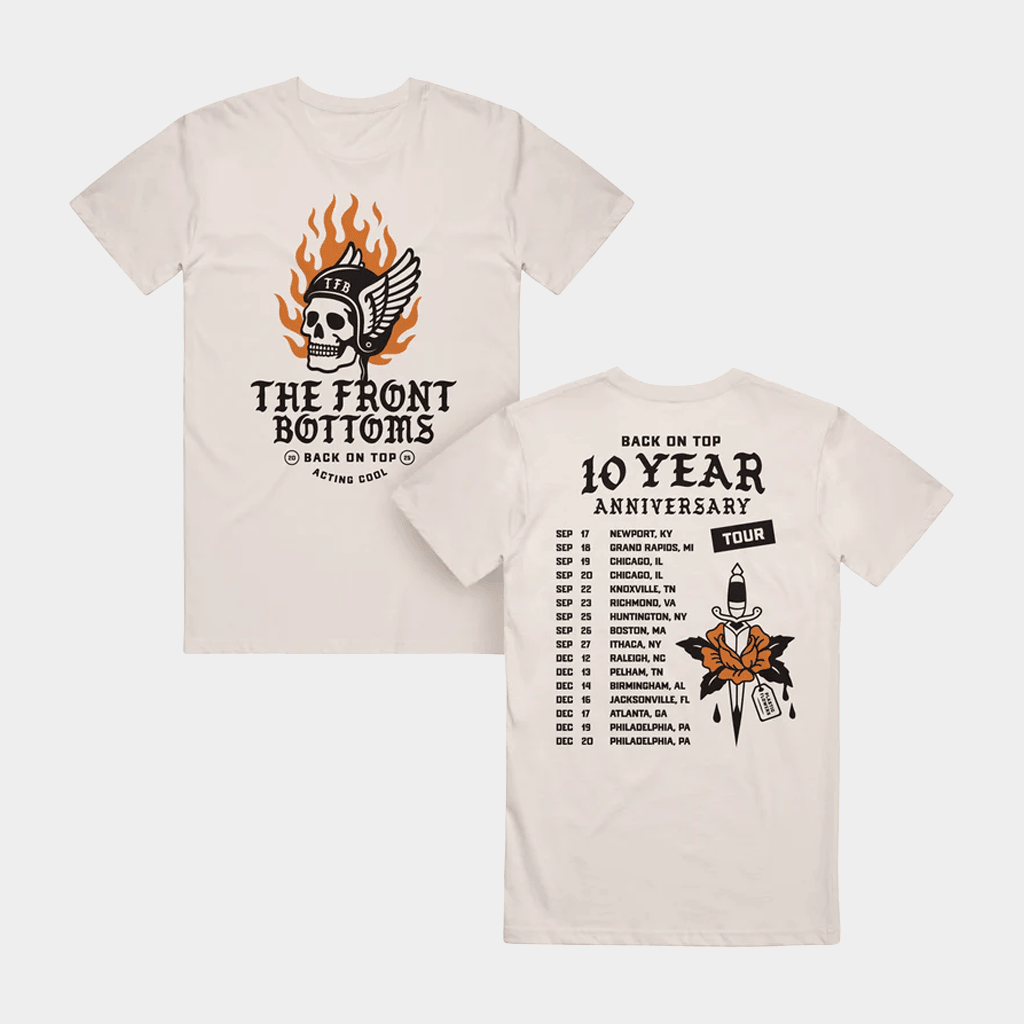 The Front Bottoms Merch Moto Tour T-Shirt Best Gifts For Rock Fans