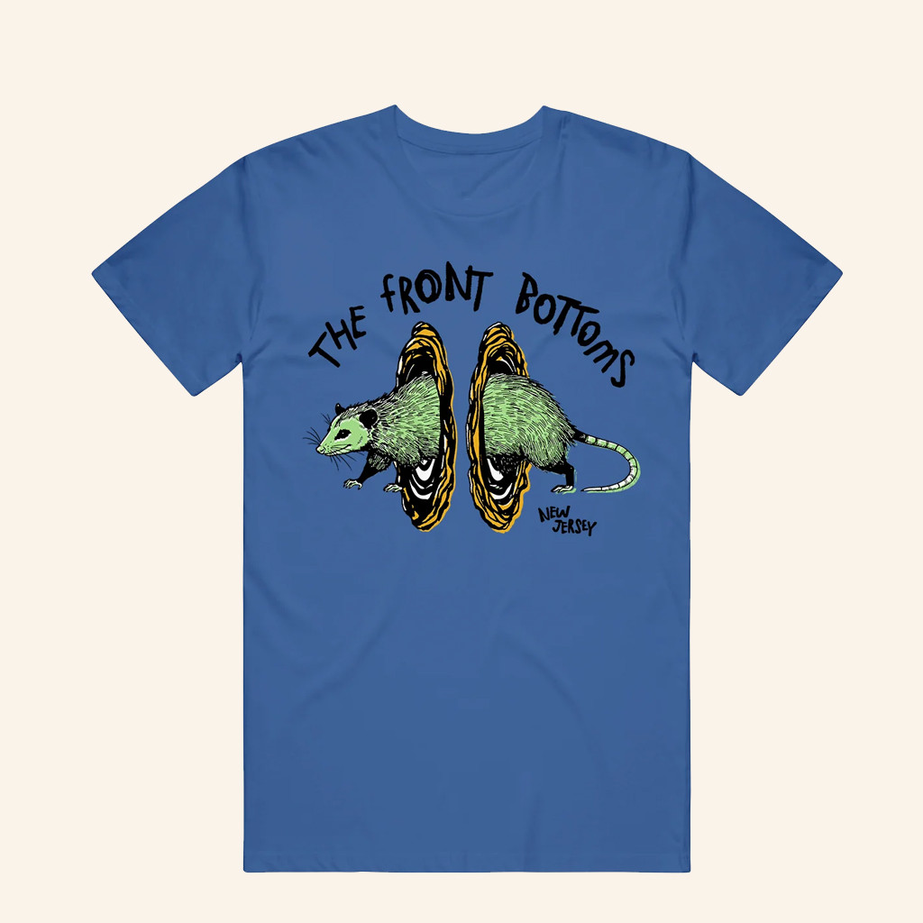 The Front Bottoms Merch Rat Portal Columbia T-Shirt Xmas Presents For Him