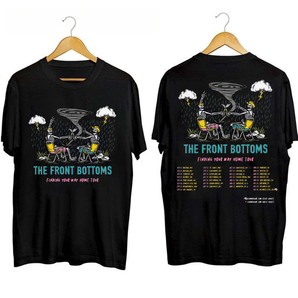The Front Bottoms Tour 2024 Shirt The Front Bottoms Merch Gifts For Rock Fans The Front Bottoms Tour 2024 Shirt The Front Bottoms Merch Gifts For Rock Fans