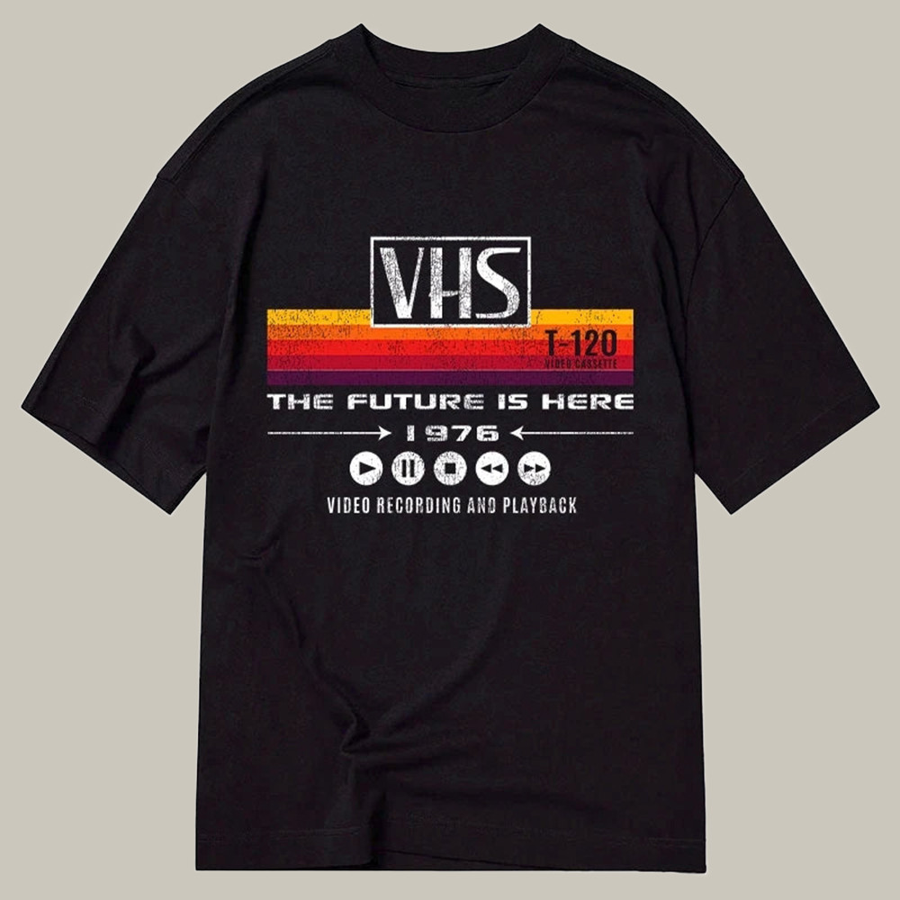 The Future Is Here Japanese Classic Shirt Humor Graphic T-Shirts Christmas Ideas For Mom