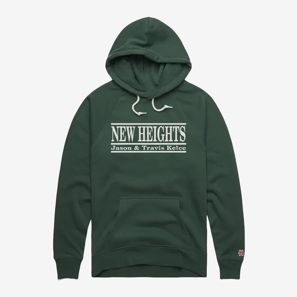 The Game x New Heights Jason And Travis Kelce Hoodie New Heights Podcast Merchandise