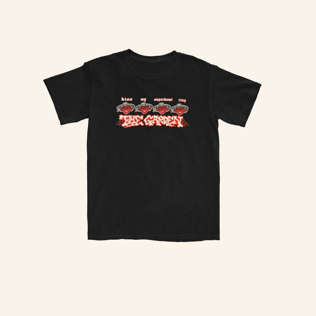 The Garden Vadavada Merch Kiss My Superbowl Ring T-Shirt Gifts For Him The Garden Vadavada Merch Kiss My Superbowl Ring T-Shirt Gifts For Him