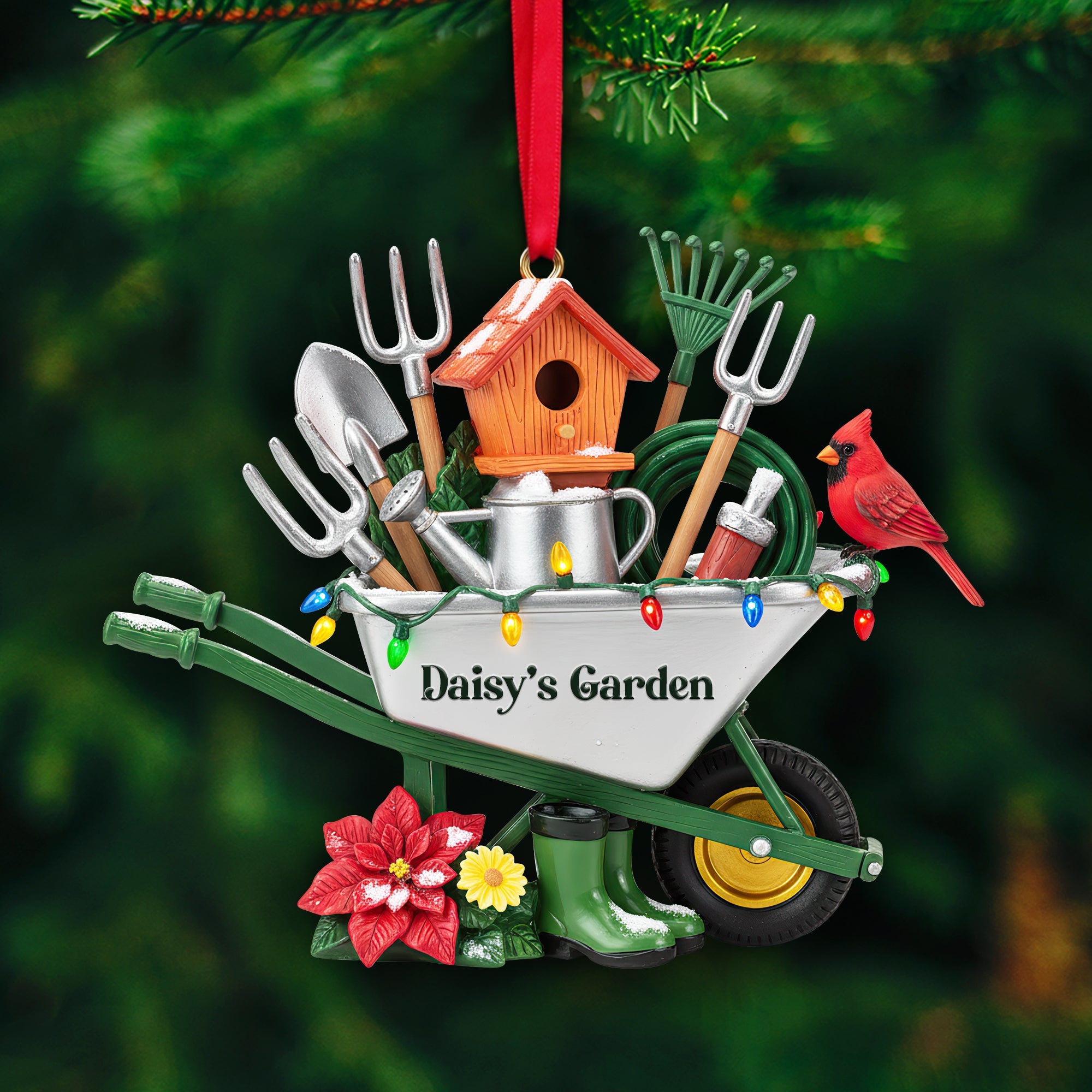 The Gardener's Tool Caddy Ornament - Personalized Christmas Gifts For Gardeners - Funny Christmas Ornament Gift The Gardener's Tool Caddy Ornament - Personalized Christmas Gifts For Gardeners - Funny Christmas Ornament Gift