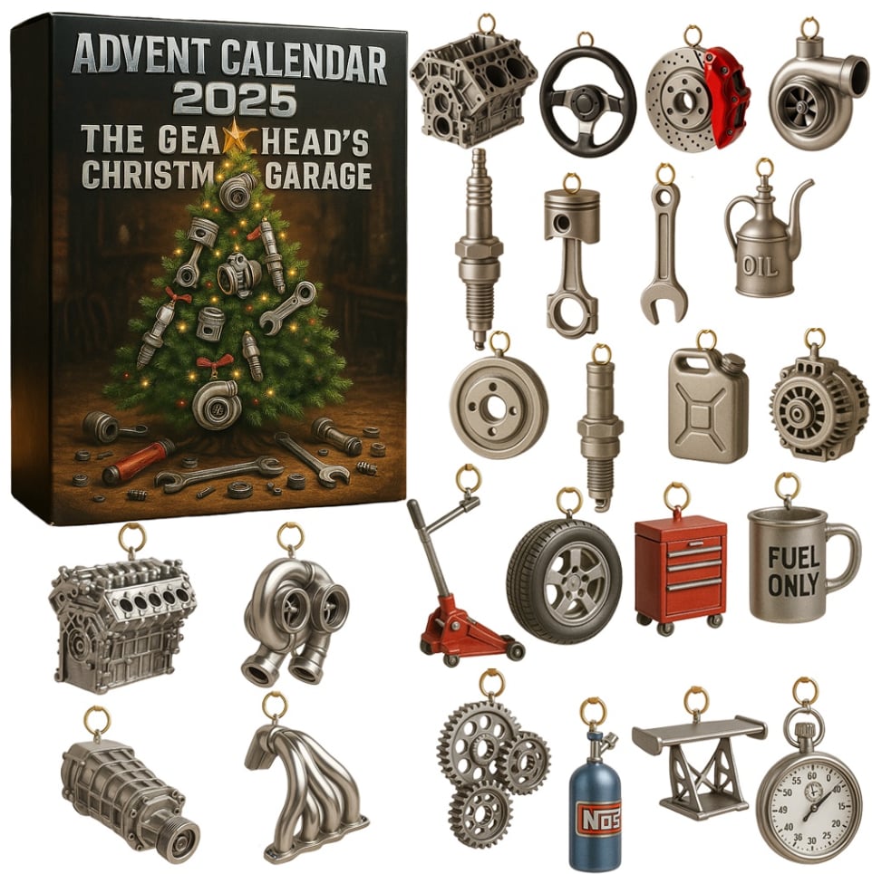 The Gearheads Christmas Garage Advent Calendar Holiday Home Decor Christmas Gifts For Dad