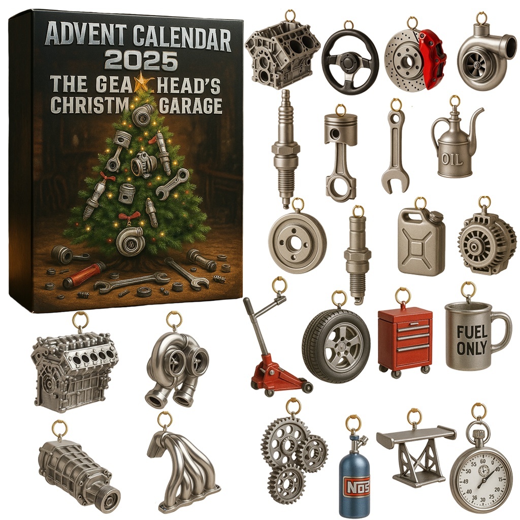 The Gearheads Christmas Garage Advent Calendar Winter Decor Christmas Gifts For Machanic