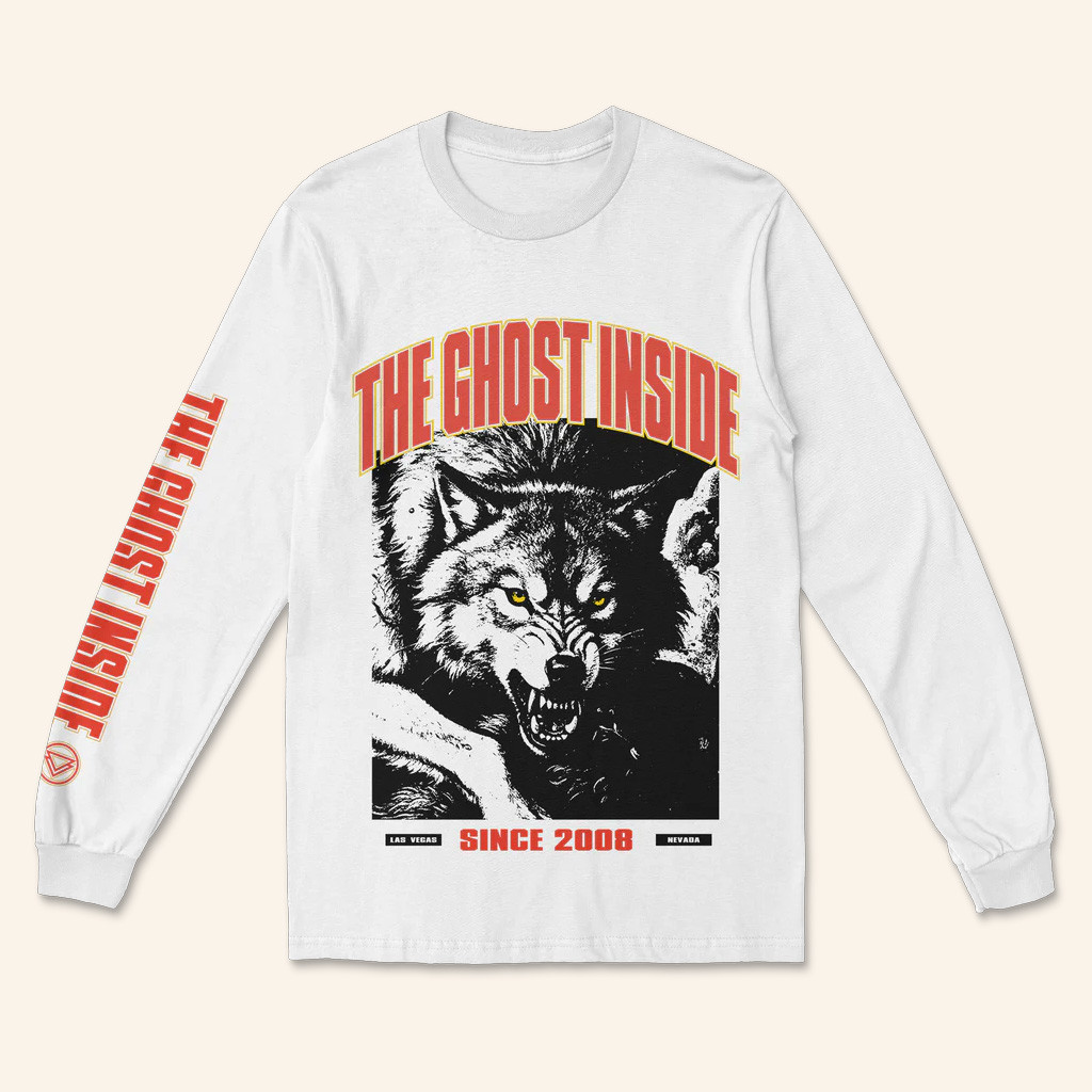 The Ghost Inside Merch Wolves Long Sleeve T-Shirt Presents For Music Lovers The Ghost Inside Merch Wolves Long Sleeve T-Shirt Presents For Music Lovers