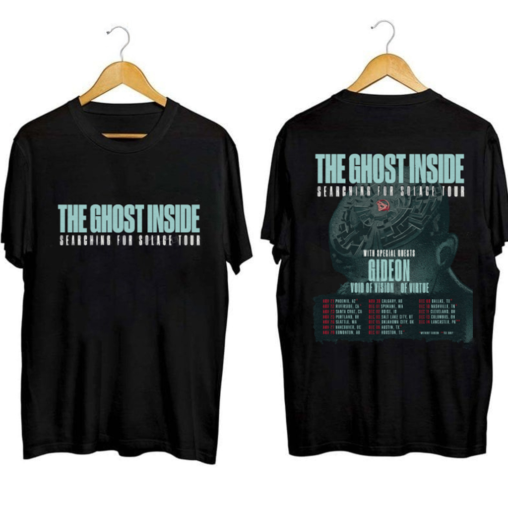 The Ghost Inside Searching For Solace Tour Shirt The Ghost Inside Merch Gifts For Husband