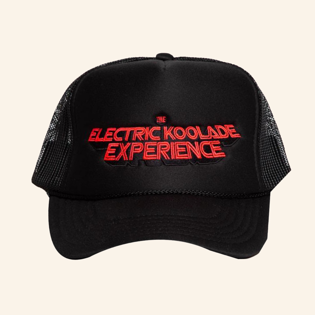 The Glorious Dead Merch The Electric Koolade Experience Trucker Hat Embroidered Gifts For Him The Glorious Dead Merch The Electric Koolade Experience Trucker Hat Embroidered Gifts For Him