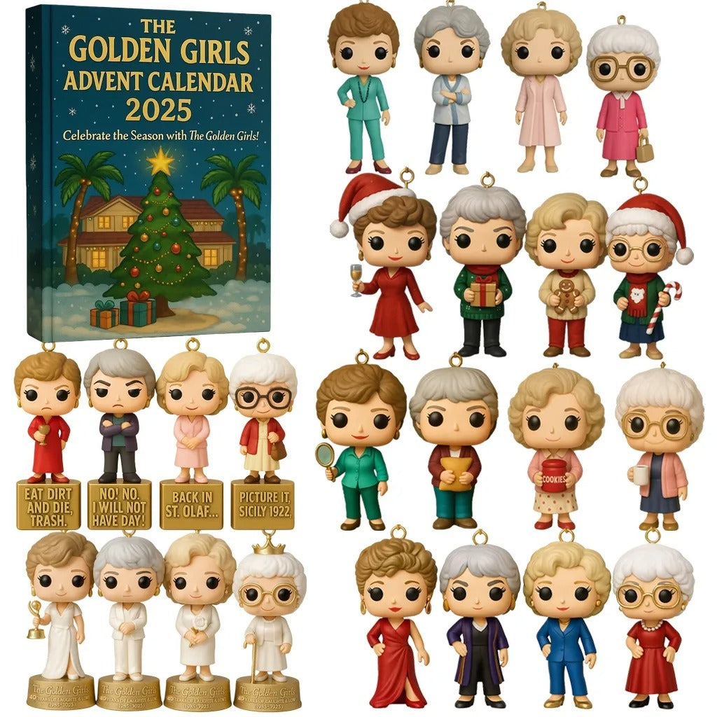 The Golden Girls 40th Anniversary Advent Calendar 2025 Xmas Advent Calendar Xmas Gift Ideas