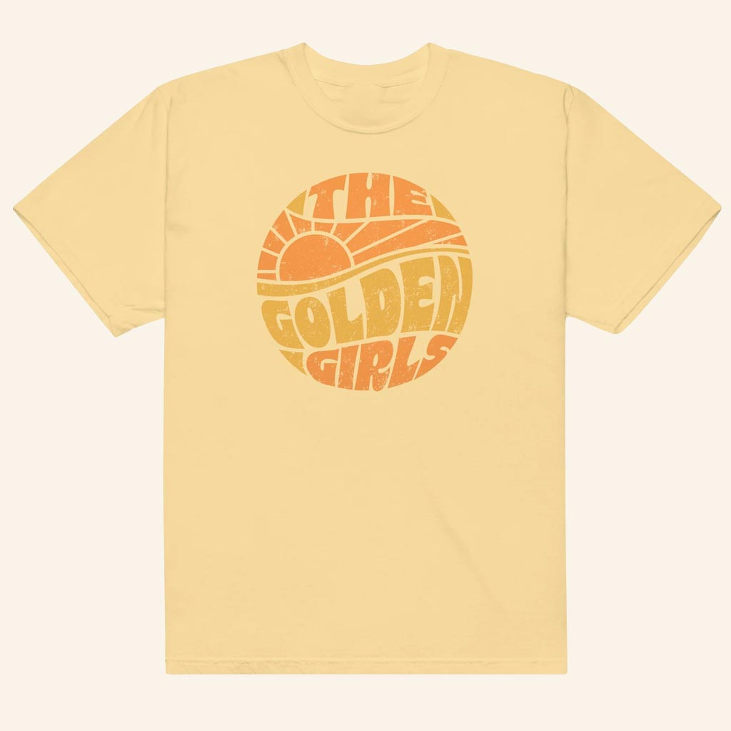 The Golden Girls Merch Groovy Hippie Logo T-Shirt Cool Gifts For Wife