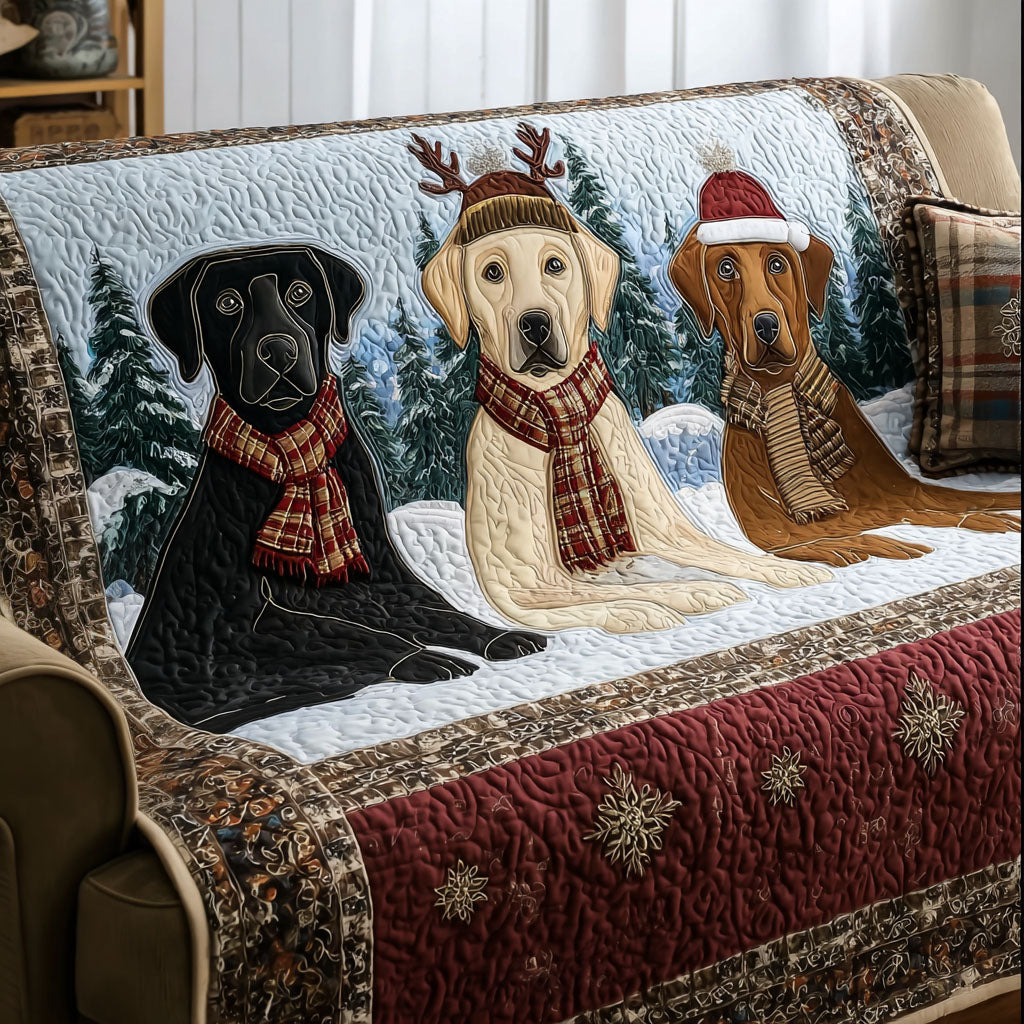 The Good Boy Quilted Sofa Cover Holiday Couch Covers Best Gifts For Dog Lovers